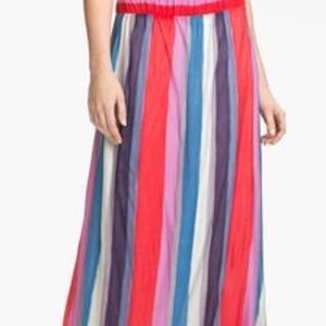ANTHRO Splendid striped maxi skirt